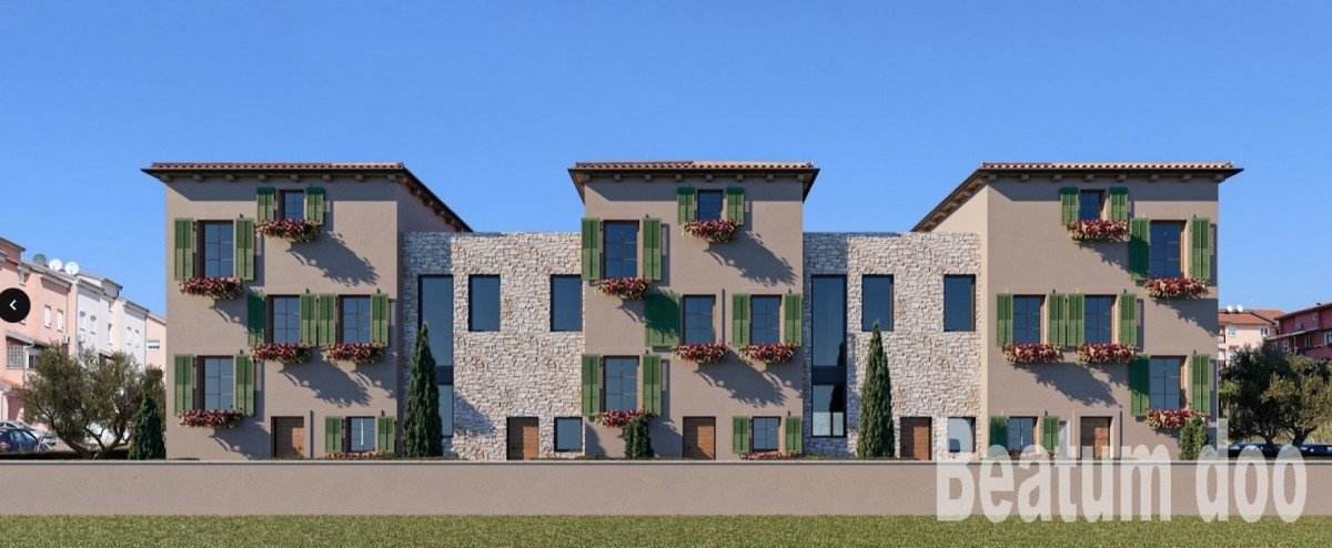 Vrstna hiša S1 z vrtom, Poreč