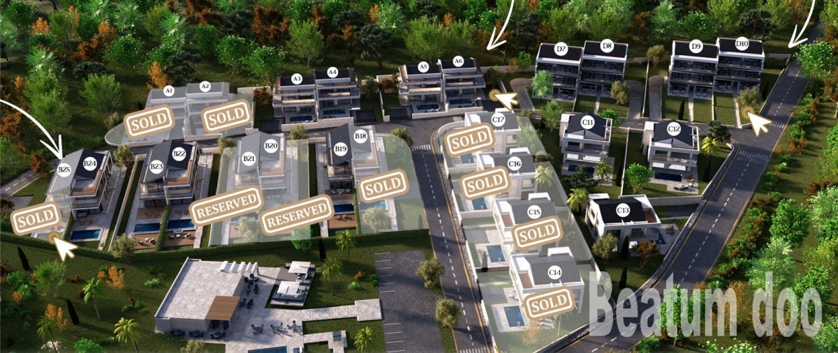 Apartma v prvem nadstropju, v luksuznem kompleksu, Umag
