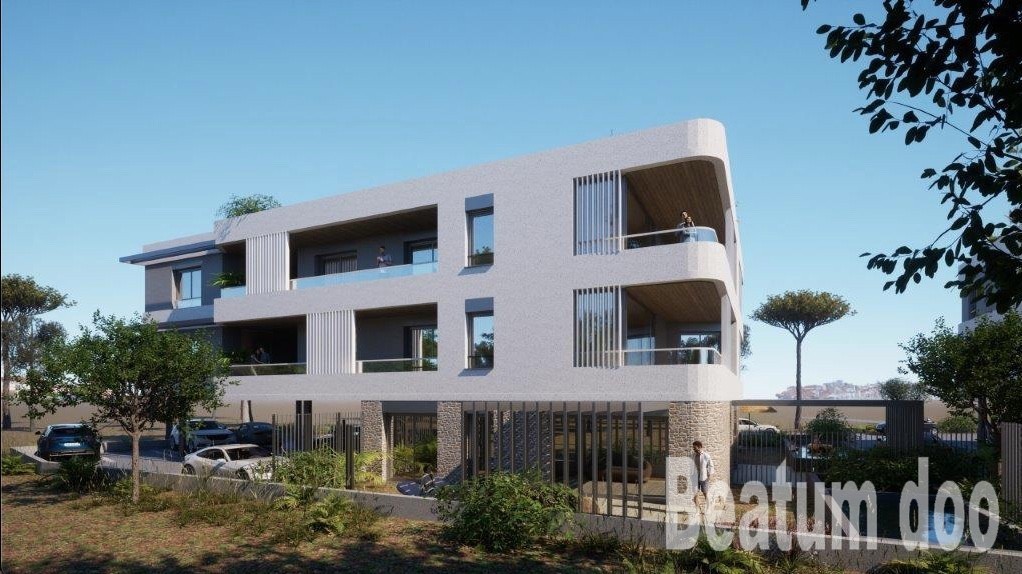Gradbeno zemljišče s projektom gradnje 6 stanovanjskih enot in bazena, Umag