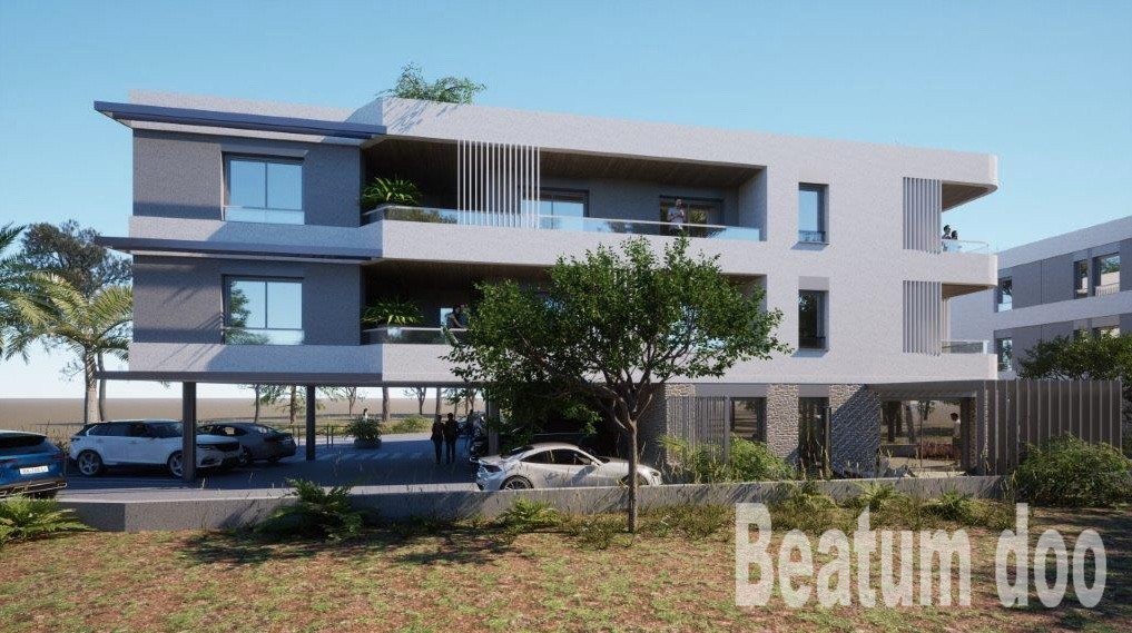 Gradbeno zemljišče s projektom gradnje 6 stanovanjskih enot in bazena, Umag