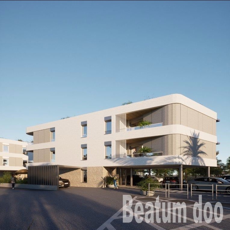 Gradbeno zemljišče s projektom gradnje 6 stanovanjskih enot in bazena, Umag