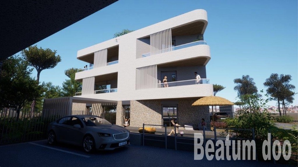 Gradbeno zemljišče s projektom gradnje 6 stanovanjskih enot in bazena, Umag