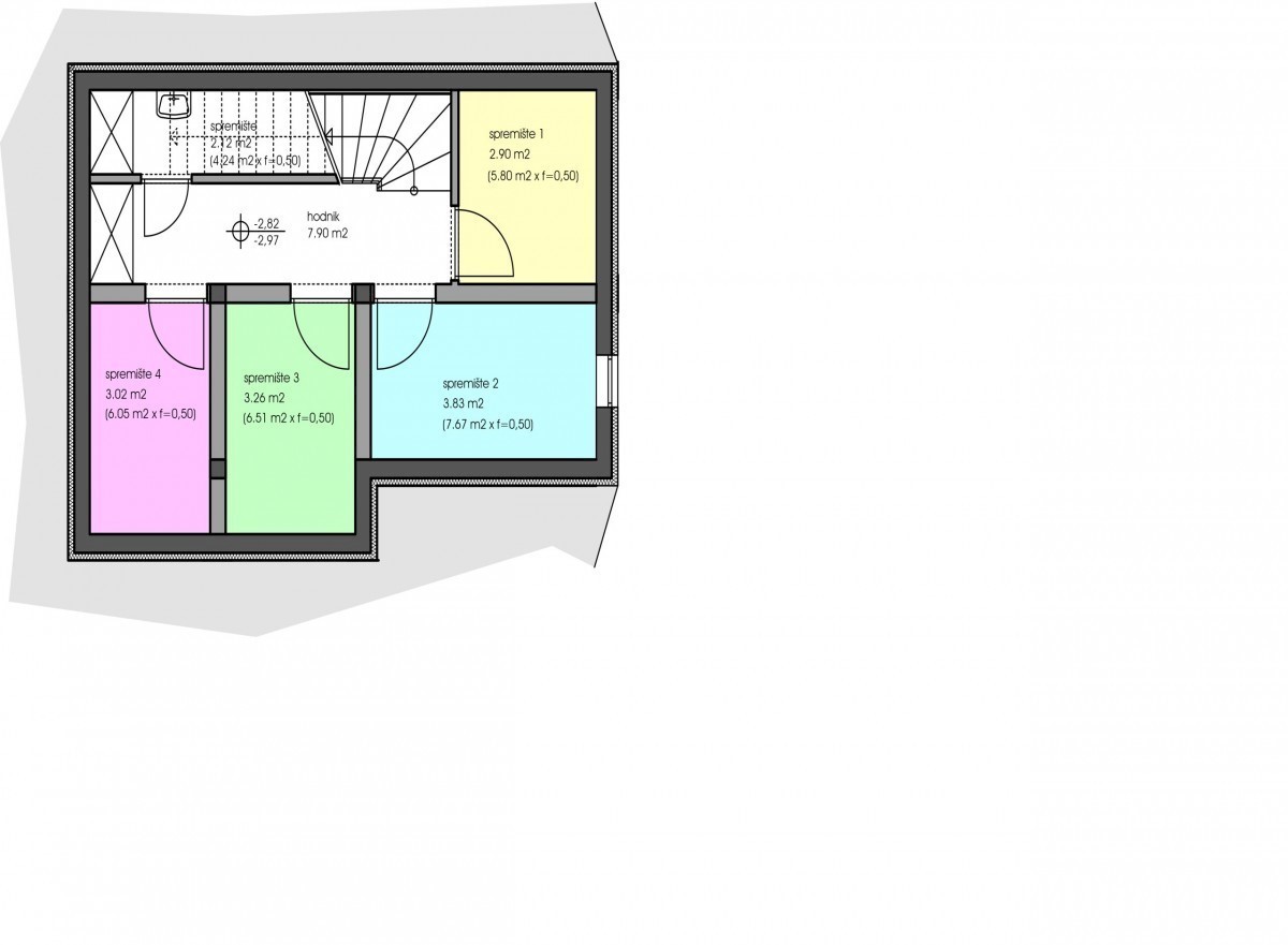 Apartma 2 v dveh etažah Frata Poreč