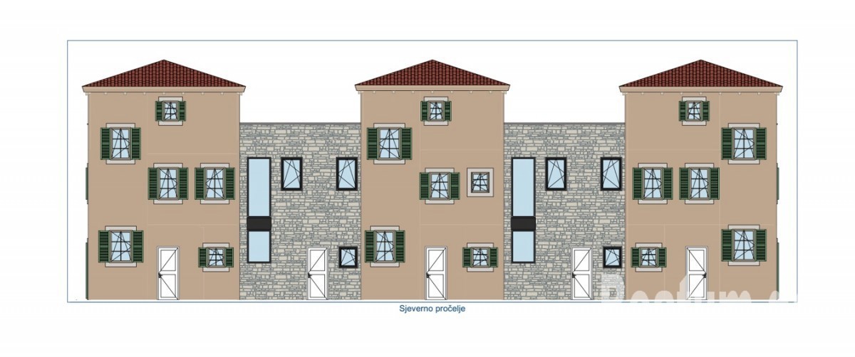 Hiša S4 v vrsti, v gradnji, Poreč