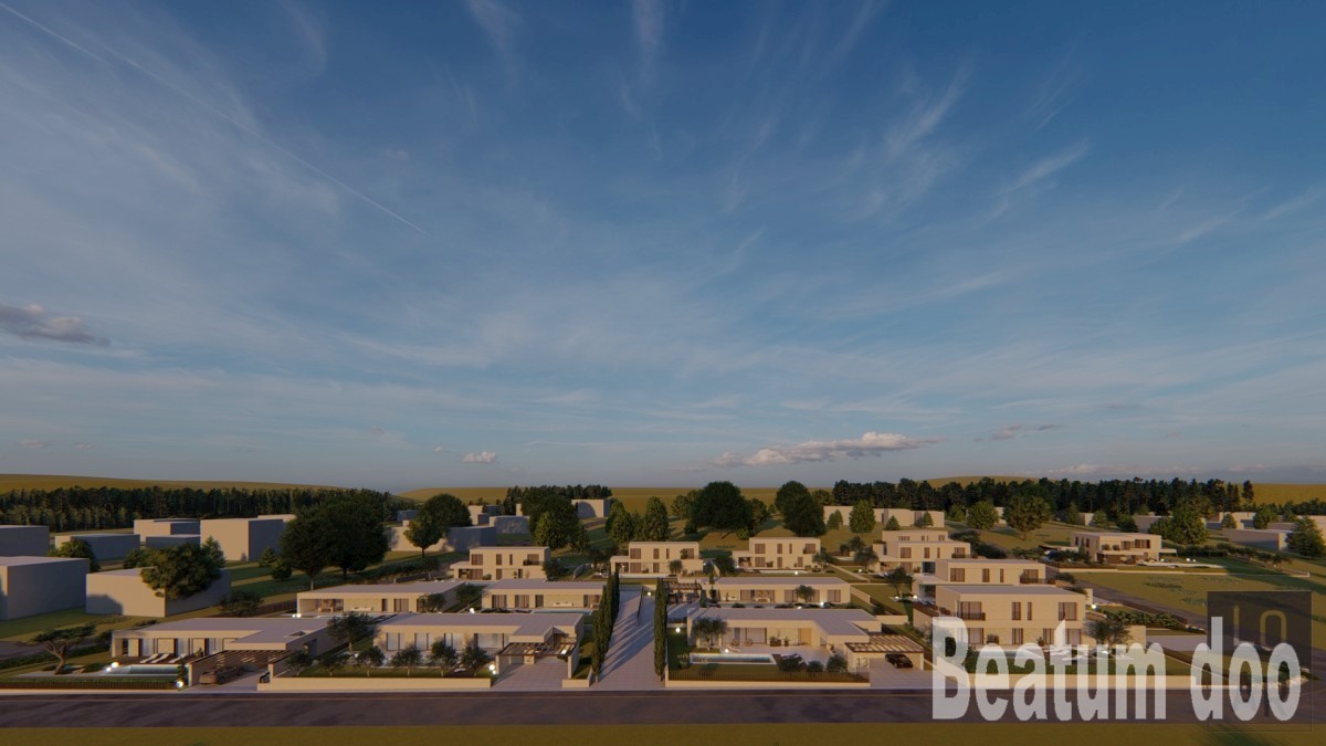 Luksuzna vila v gradnji, Labinci