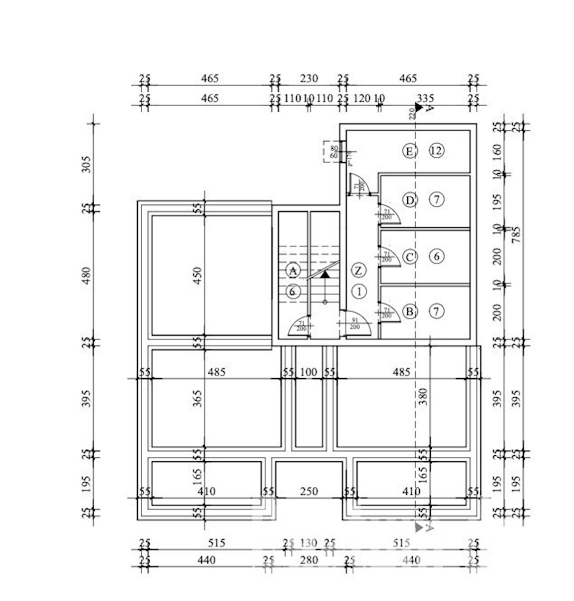 Apartma D v prvem nadstropju, novogradnja, v bližini Poreča