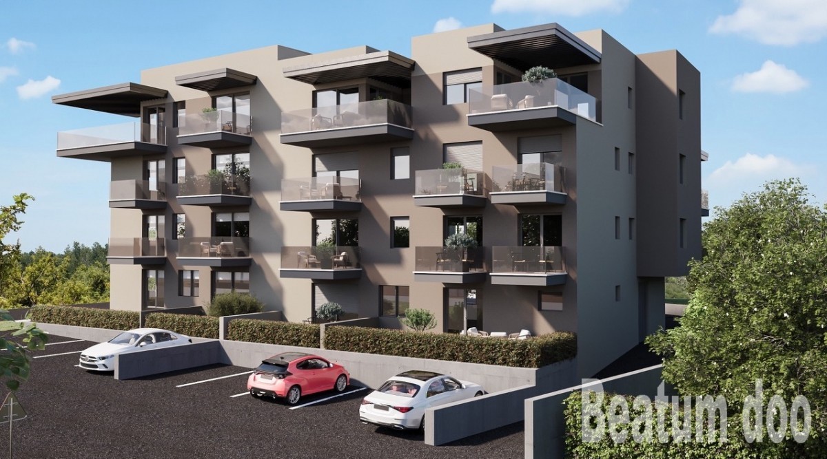 Vabriga, apartma B1 v prvem nadstropju v stavbi V2, Nova stavba