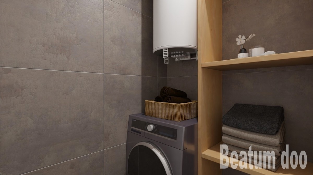Vabriga, apartma B1 v prvem nadstropju v stavbi V2, Nova stavba