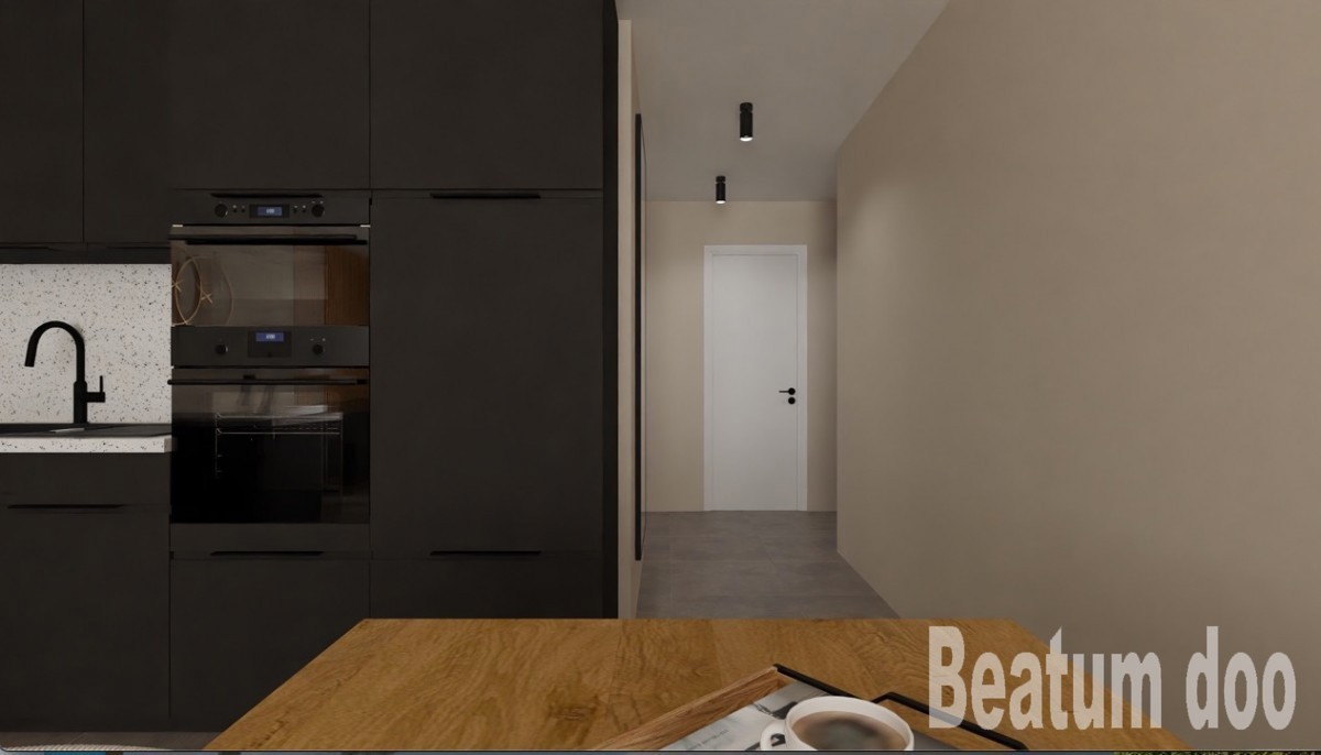 Vabriga, apartma B1 v prvem nadstropju v stavbi V2, Nova stavba