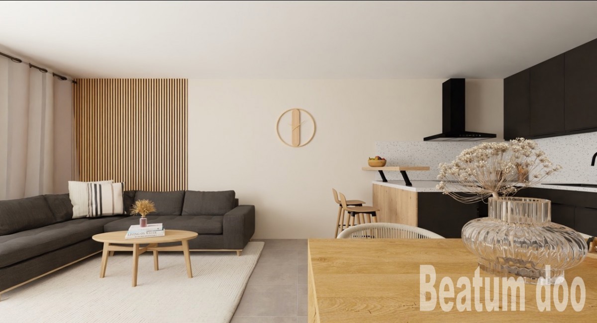 Vabriga, apartma B1 v prvem nadstropju v stavbi V2, Nova stavba