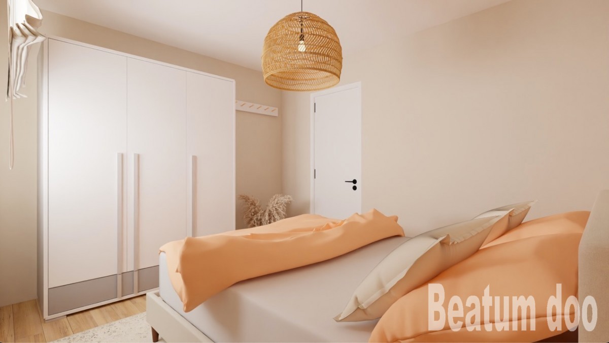 Vabriga, apartma B1 v prvem nadstropju v stavbi V2, Nova stavba