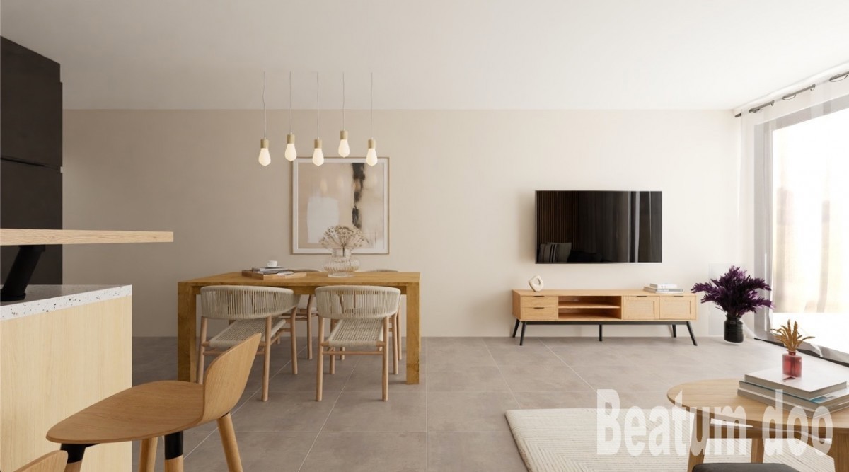 Vabriga, apartma B1 v prvem nadstropju v stavbi V2, Nova stavba