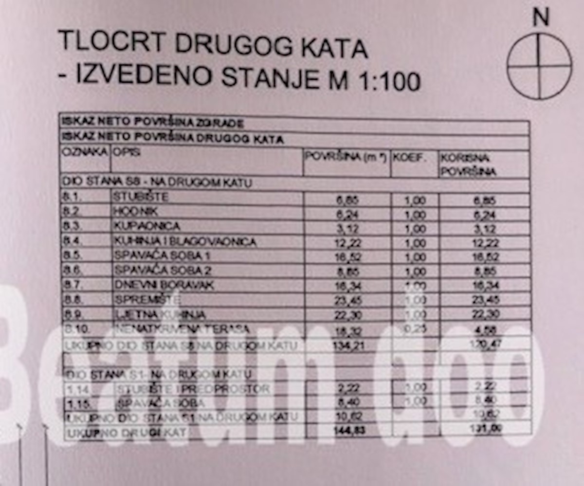Stanovanje v drugem nadstropju za prenovo