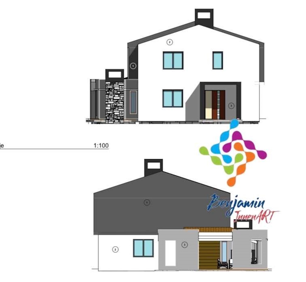 FAŽANA - Peroj - gradbena parcela z izdelanim projektom