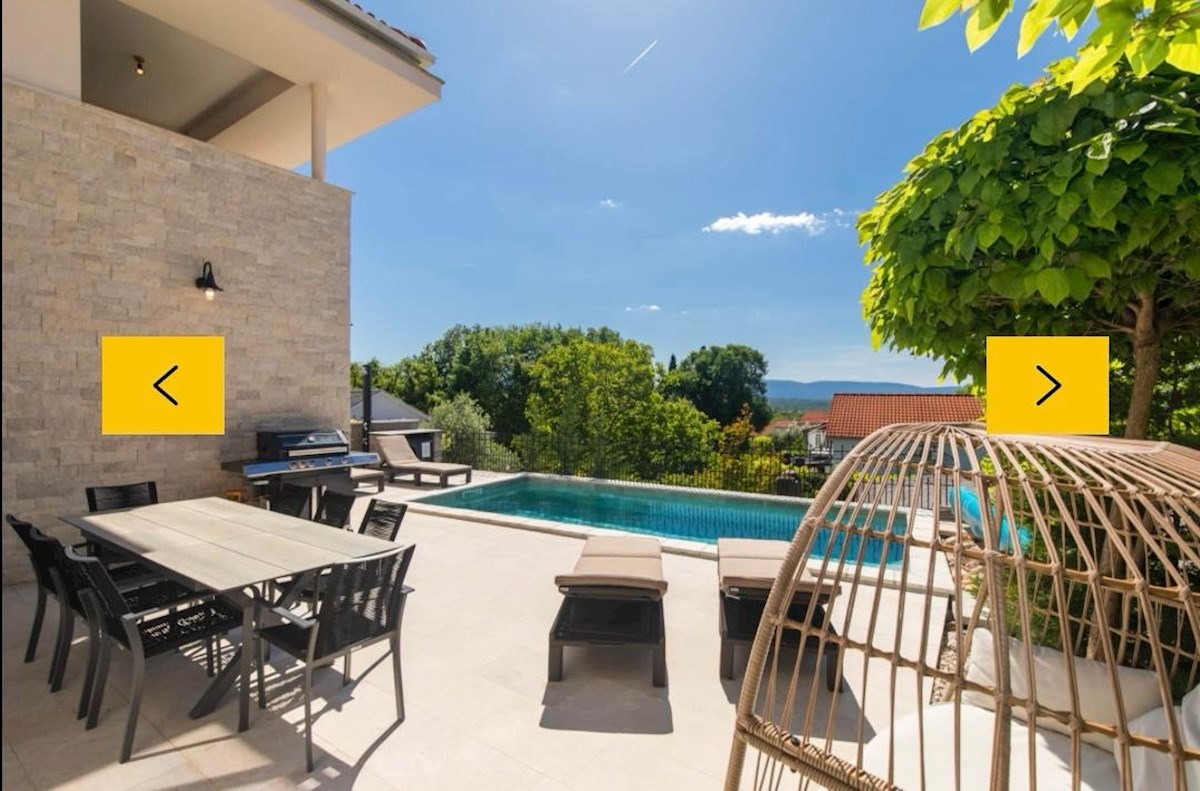 ISOLA DI KRK: Villa Completamente Arredata con Piscina