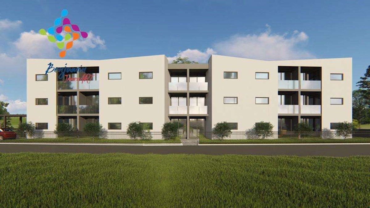 MEDULIN - apartma v novi stavbi 380 m od plaže