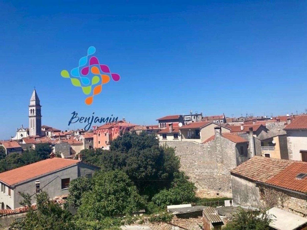 VODNJAN - Kamnita hiša s pogledom na morje