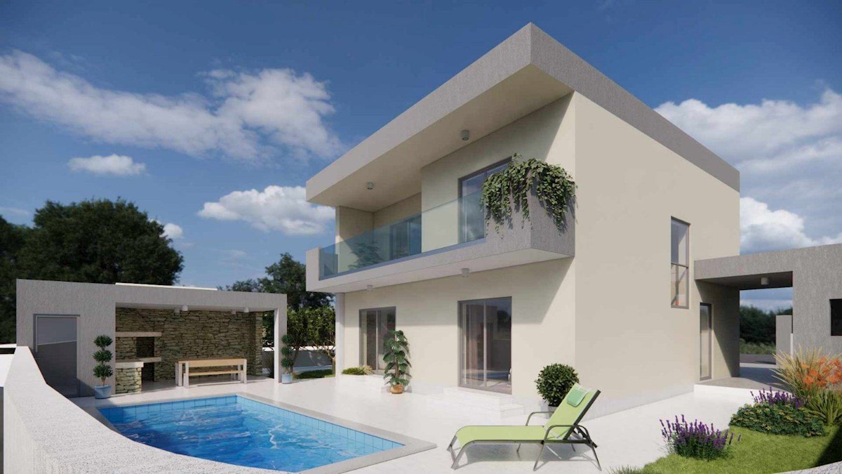 MEDULIN – Vila z bazenom (gradnja pri koncu)