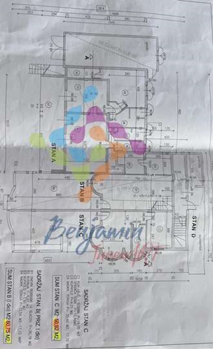 FAŽANA - dva apartmaja s pogledom na morje in 400m oddaljenost od plaže