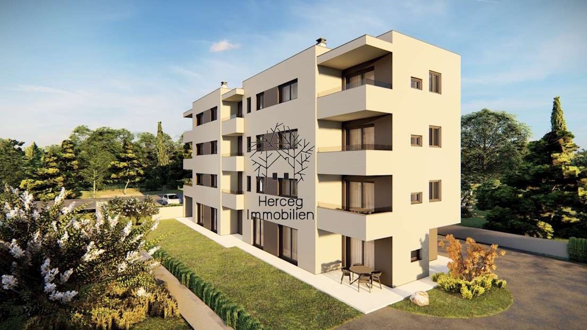 POREČ - trisobno stanovanje v pritličju ali 1. nadstropju - novogradnja