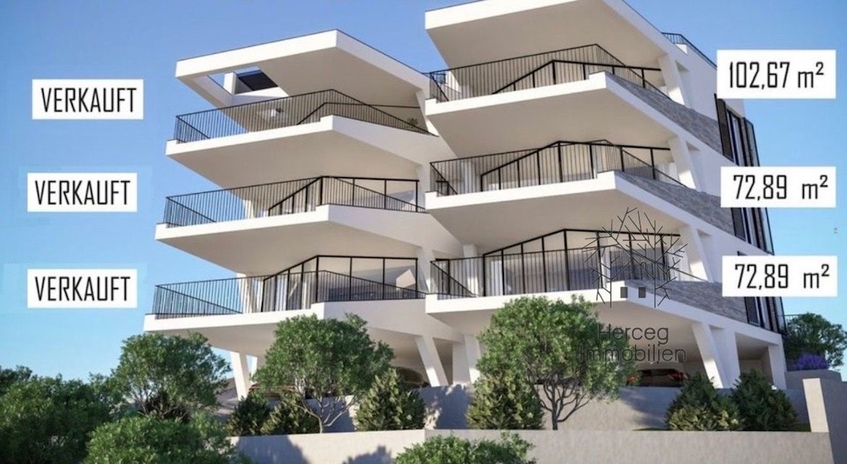 TROGIR - Penthouse 102m2