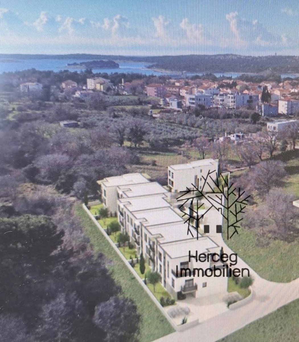 MEDULIN - Stanovanje v gradnji blizu morja 61m2