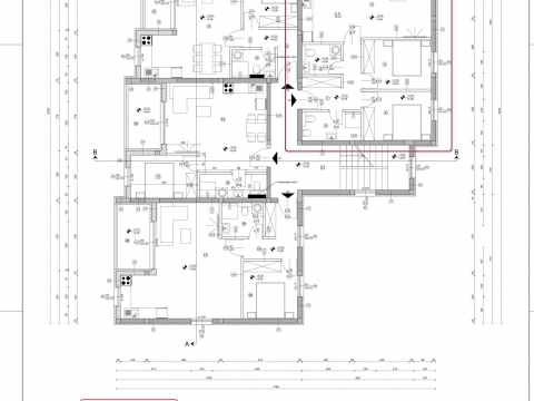 Apartman, 2. nadstropje, novogradnja, Vodice, 275.520€ 