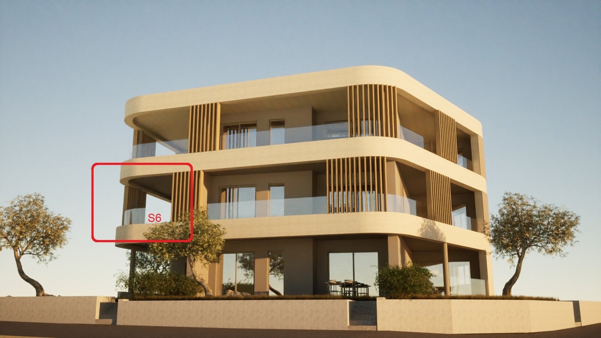 Novogradnja, Vodice, apartma 3 spalnice, plaža
