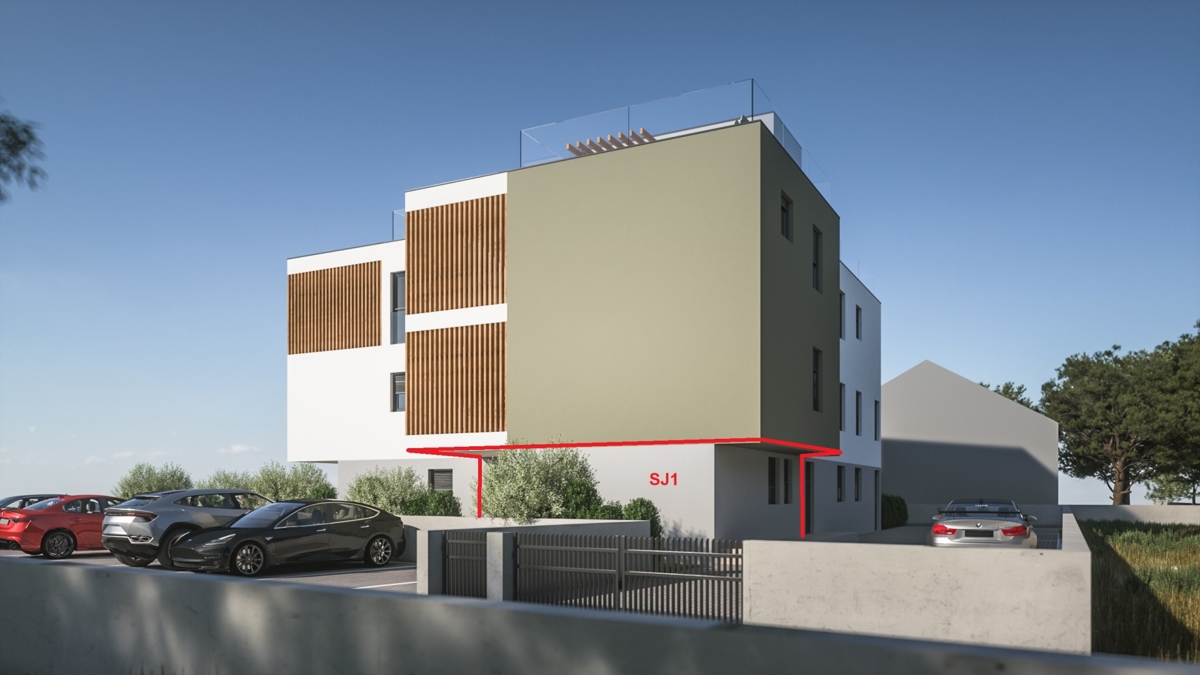 Vodice, stanovanje v novogradnji, pritličje