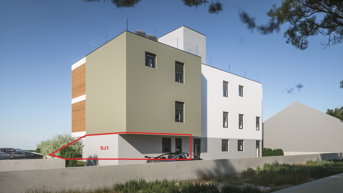 Vodice, stanovanje v novogradnji, pritličje