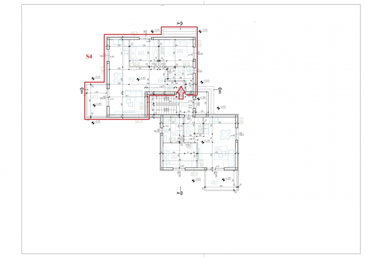 Apartma/Stanovanje Vodice, 80m2