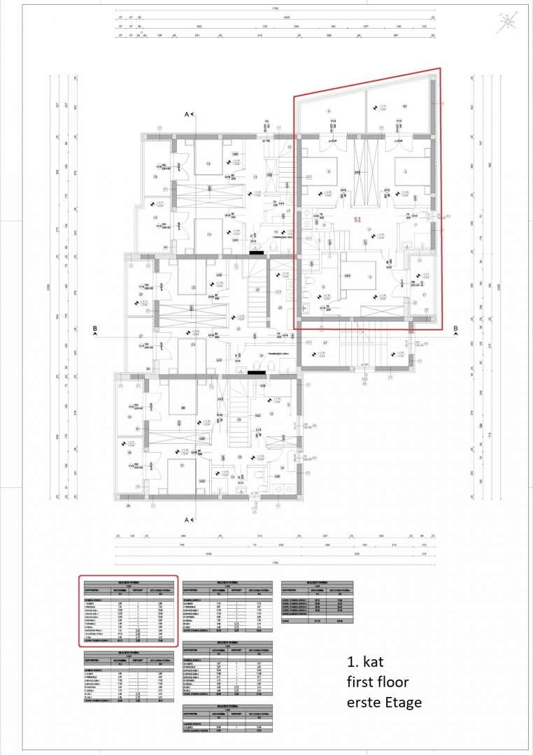 Apartma/Stanovanje Vodice, 172,73m2