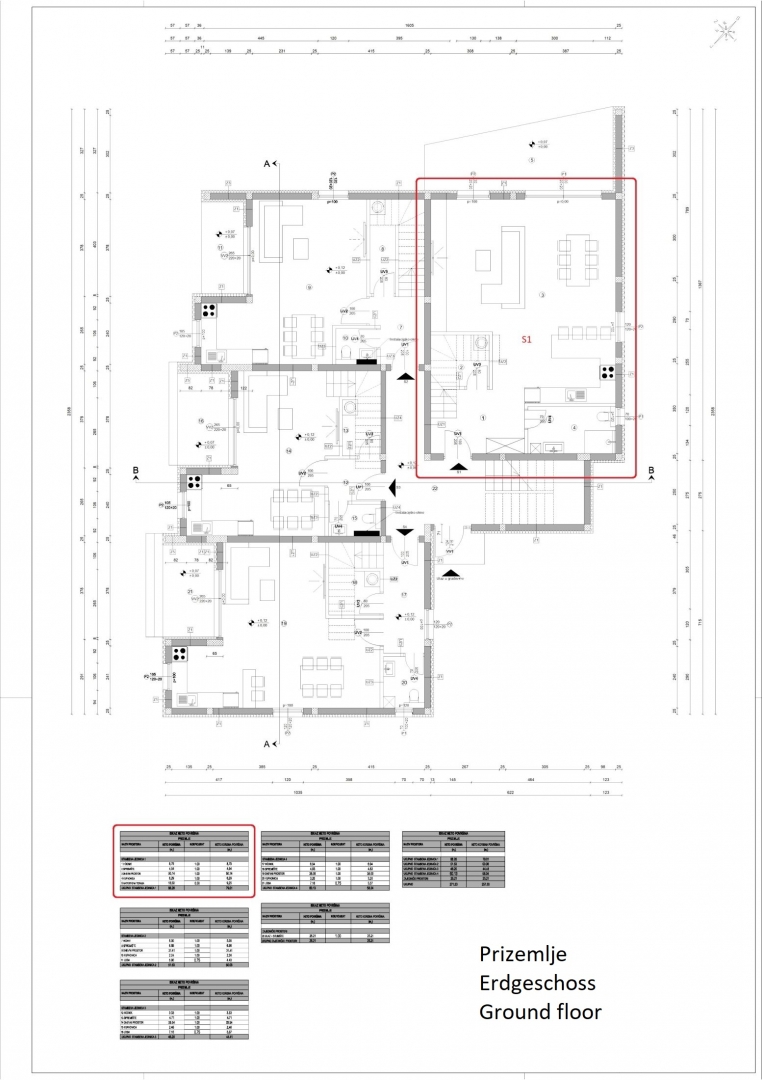 Apartma/Stanovanje Vodice, 172,73m2