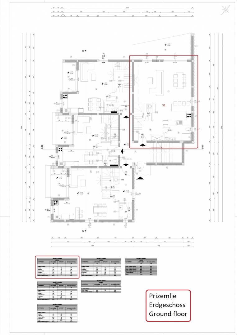 Apartma/Stanovanje Vodice, 172,73m2