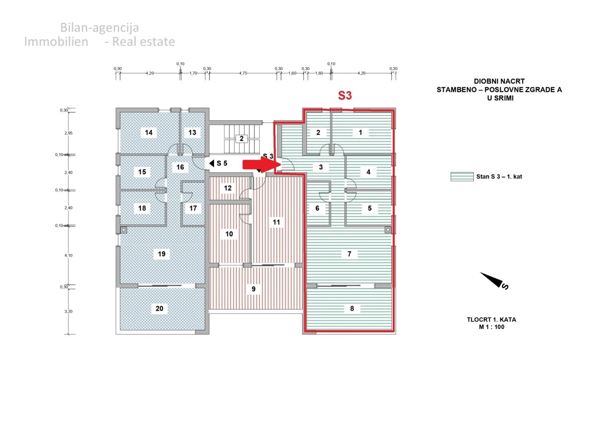 Apartma, 3 spalnice, Srima, Vodice