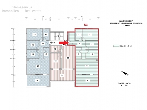 Apartma, 3 spalnice, Srima, Vodice