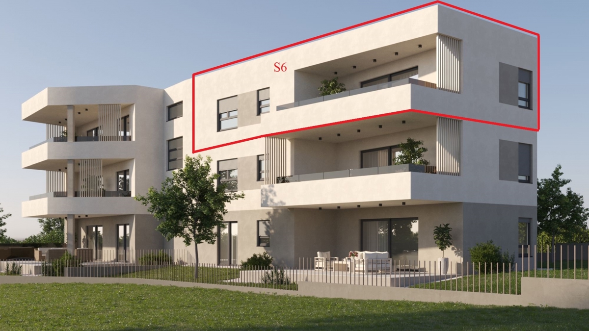 Apartma/Stanovanje Vodice, 100,97m2, blizu morja