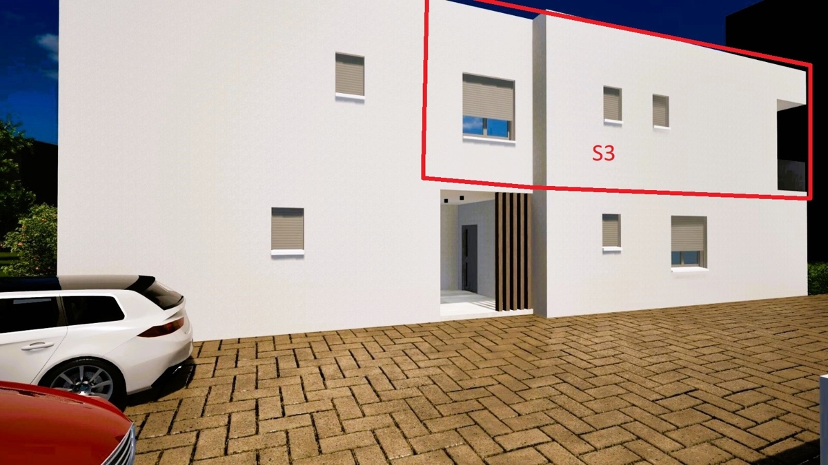 Vodice, stanovanje, 103 m2, novo,1. nadstropje, 265.694 €