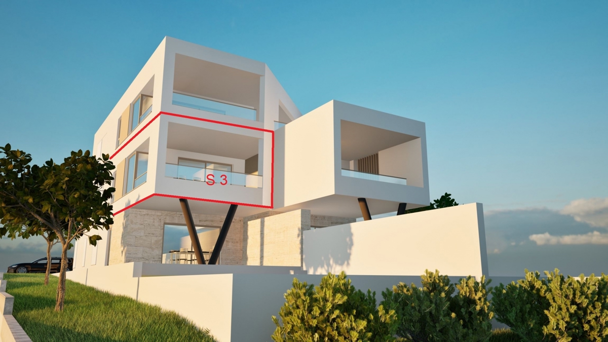 Apartma, novogradnja, Vodice, Hrvaška, 
