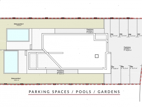 Apartma, novogradnja, Vodice, Hrvaška, 