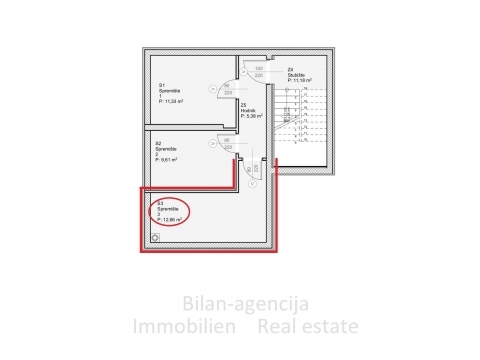 Apartma/Stanovanje Vodice, 89,42m2