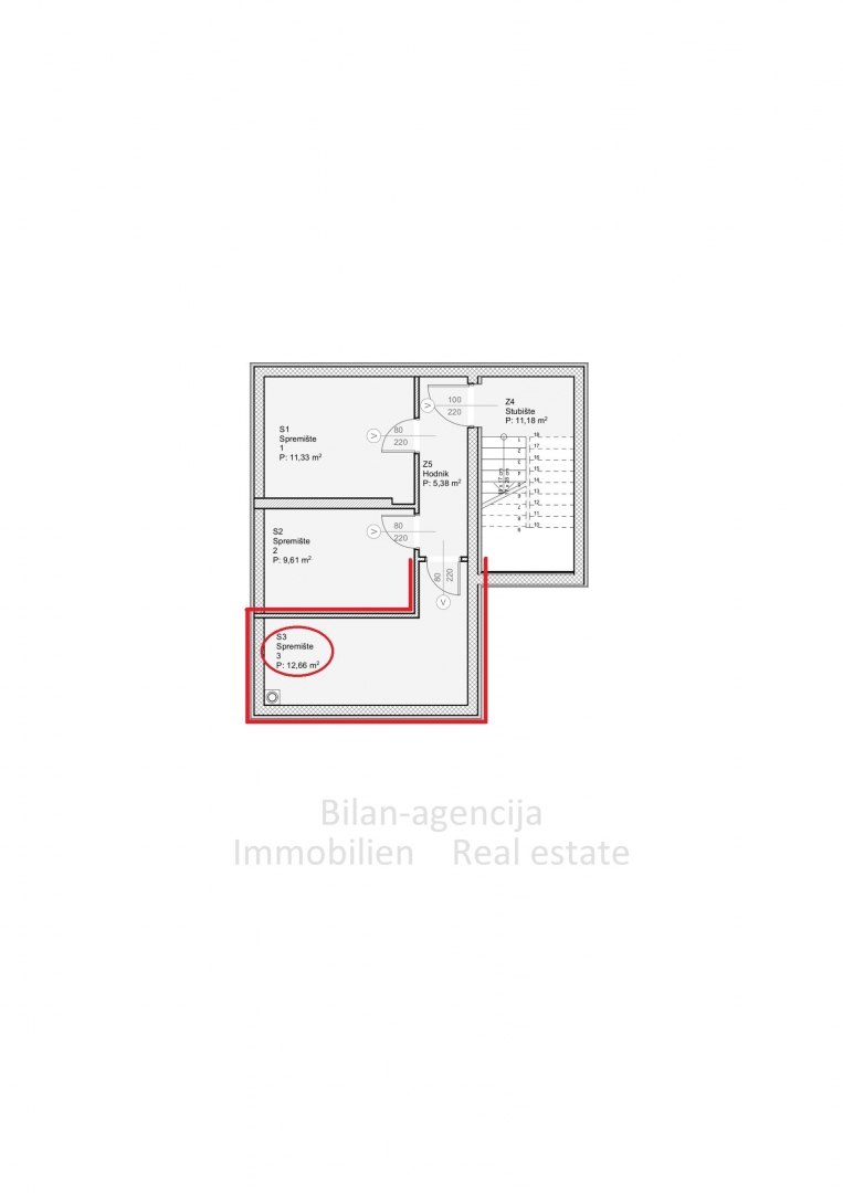 Apartma/Stanovanje Vodice, 89,42m2