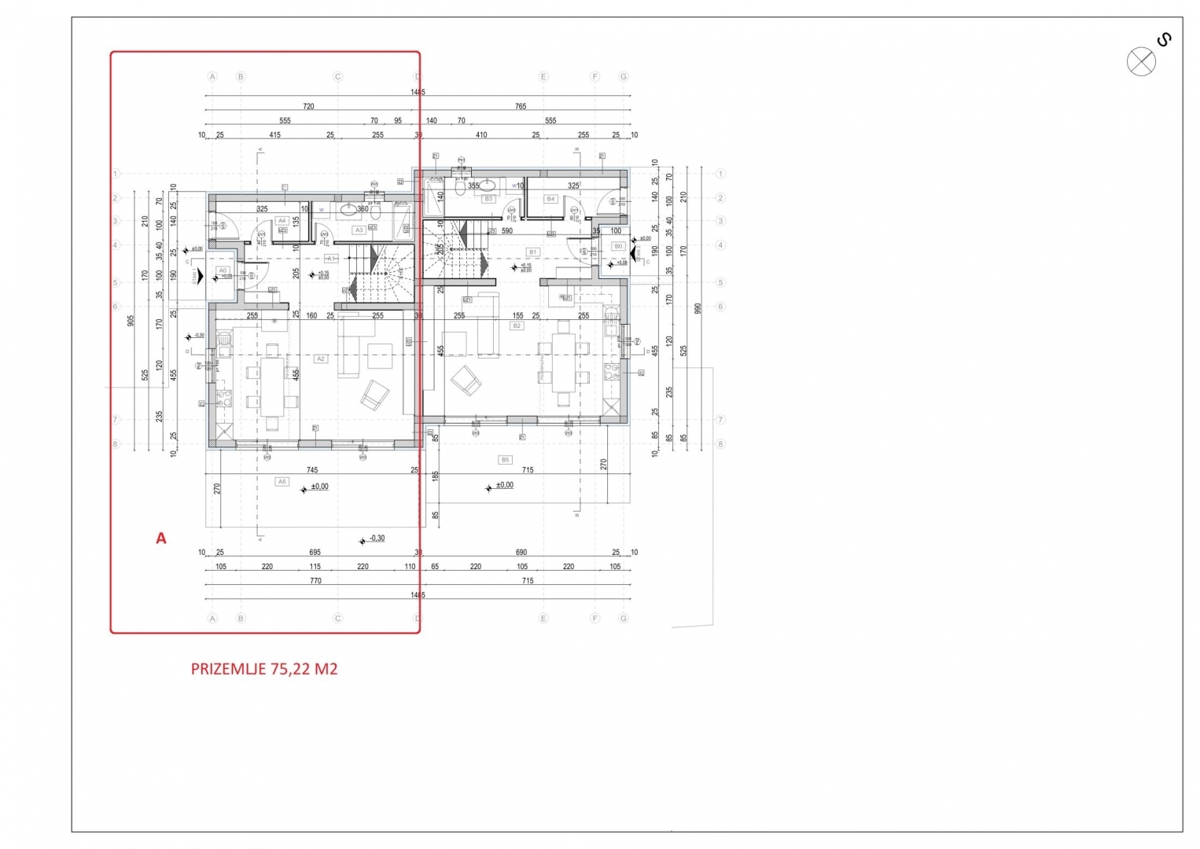 Polovica dvojčka, novogradnja, Vodice, 320.000 €