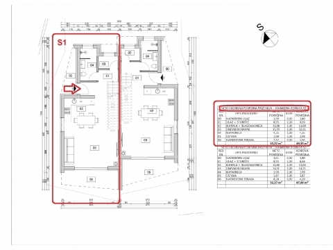 Vodice, dvojna hiša, 500m od tržnice, 320000€