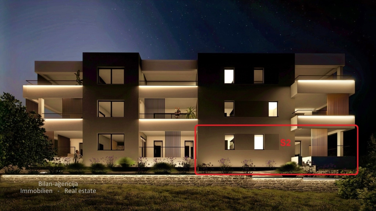 Pritlično stanovanje, novogradnja v Vodicah