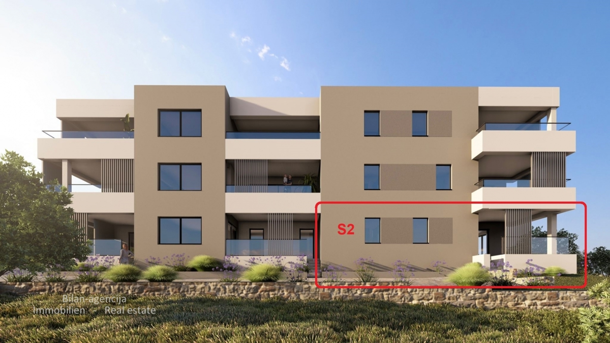 Pritlično stanovanje, novogradnja v Vodicah