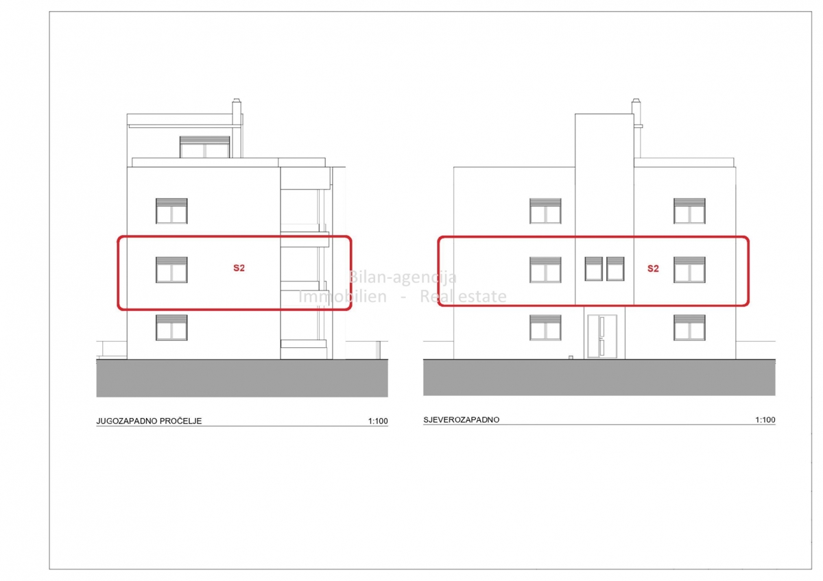 Apartma/Stanovanje Vodice, 109,21m2