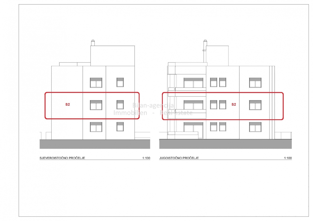 Apartma/Stanovanje Vodice, 109,21m2