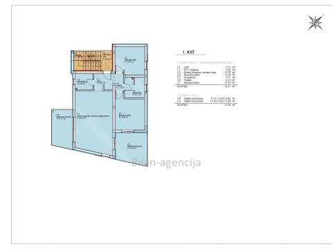 Stanovanje, 90 m², Vodice, novogradnja, 2 ss, 279.000 €