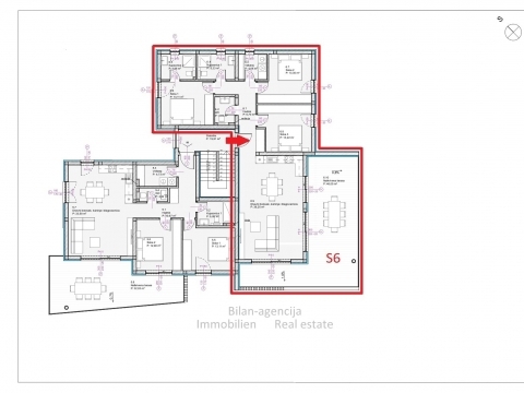Apartma/Stanovanje Tribunj, 133m2